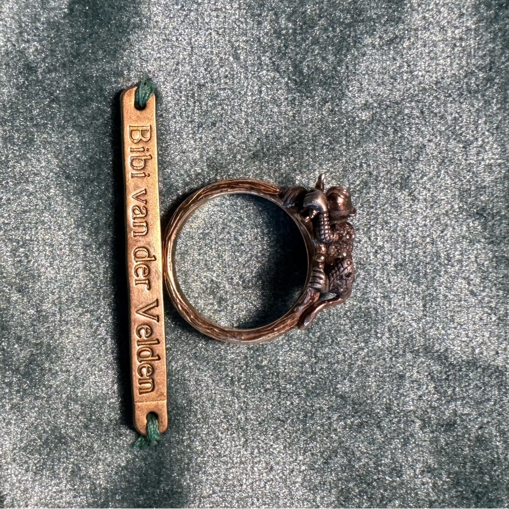 Bibi van der Velden Monkey Ring